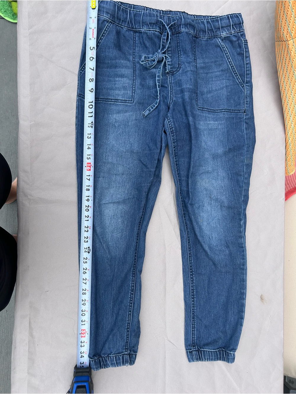 Women’s Blue Denim Jogger Jeans